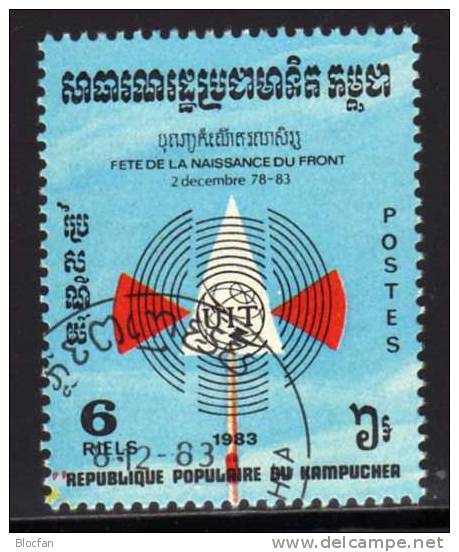 Verkehr Und Kommunikation Kamputchea 533 + Block 133 O 3€ - Informática