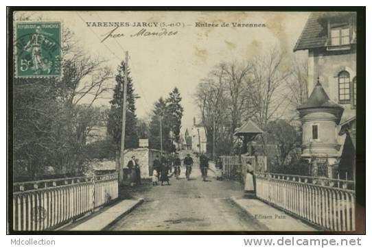 91 VARENNES JARCY Entrée De Varennes - Saint Michel Sur Orge