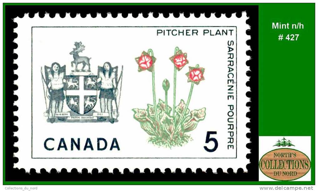 Canada (Unitrade & Scott # 427-  Newfoundland / Terre-Neuve) (mint N/h) VF - Unused Stamps