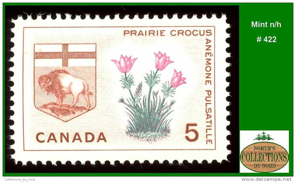 Canada (Unitrade & Scott # 422-  Manitoba) (mint N/h) VF - Nuevos