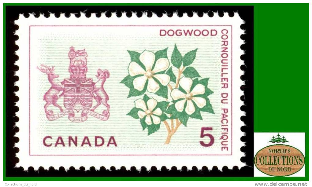 Canada (Unitrade & Scott # 423 - British Columbia / Colombie Britanique) (mint N/h) VF - Nuevos