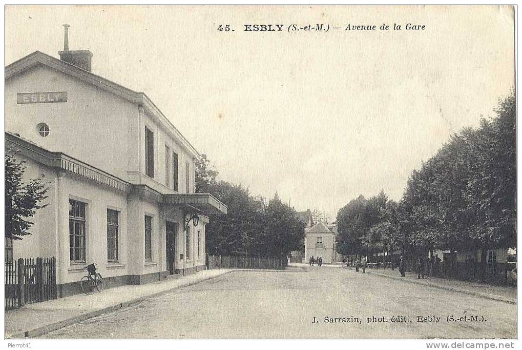 ESBLY  - Avenue De La Gare - Esbly