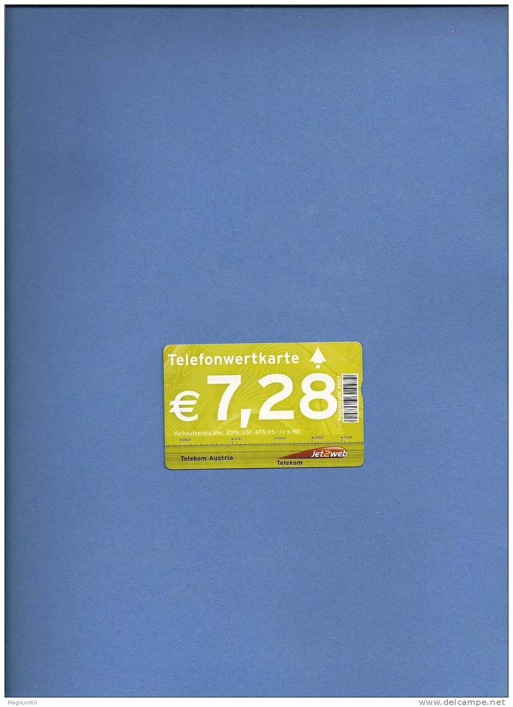 AUTRICHE   7.28 Euros - Oostenrijk