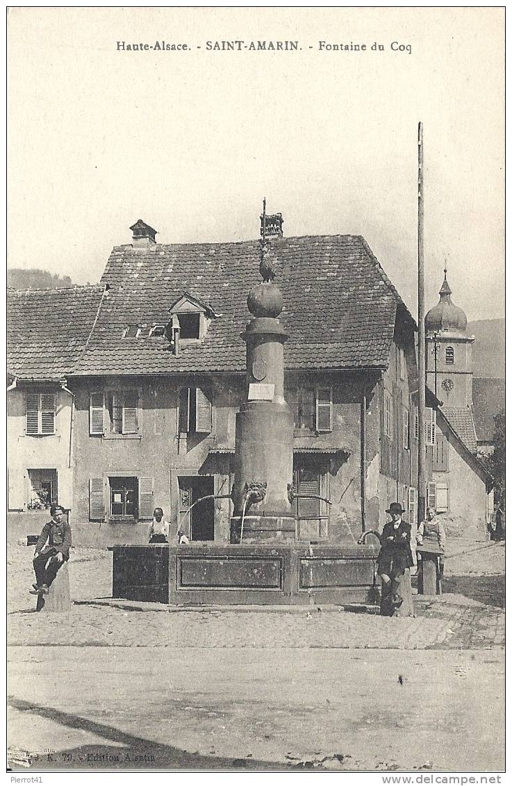 SAINT AMARIN - Fontaine Du Coq - Saint Amarin