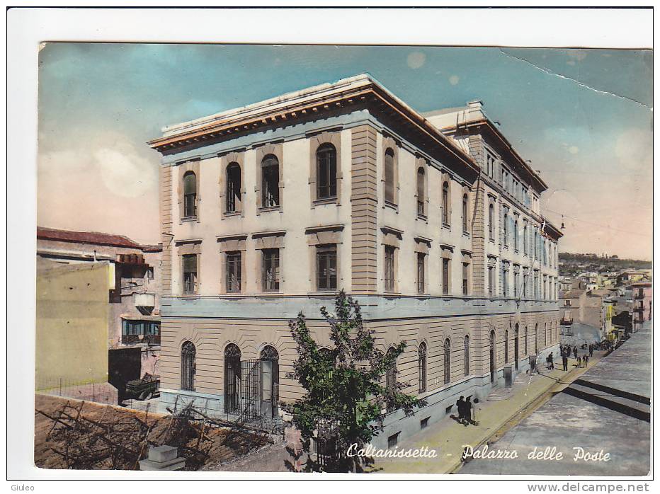 C607- CALTANISSETTA - PALAZZO DELLE POSTE - F.G. VG. 1961 - ITALY ITALIEN ITALIE - Caltanissetta