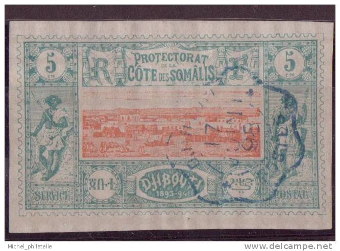 ⭐ Côte Des Somalis - YT N° 9 - Oblitéré - TBE - 1894 / 1900 ⭐ - Other & Unclassified