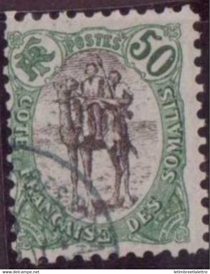 ⭐ Côte Des Somalis - YT N° 62 - Oblitéré - 1903 ⭐ - Sonstige & Ohne Zuordnung