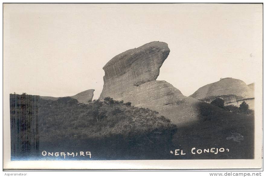 ARGENTINA, CORDOBA - ONGAMIRA. EL CONEJO CPSM NO CIRCULADA SE VENDE COMO ESTA CUAC - Argentina