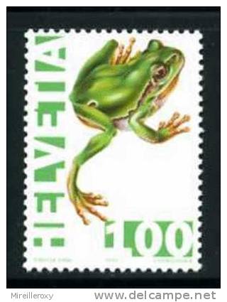 BATRACIEN / GRENOUILLE / RAINETTE /  TIMBRE SUISSE - Frogs