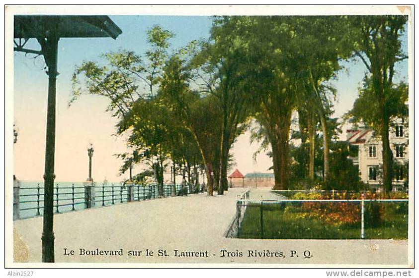 TROIS RIVIERES - Le Boulevard Sur Le St. Laurent (Int. Fine Art & Co, N° 303) - Trois-Rivières