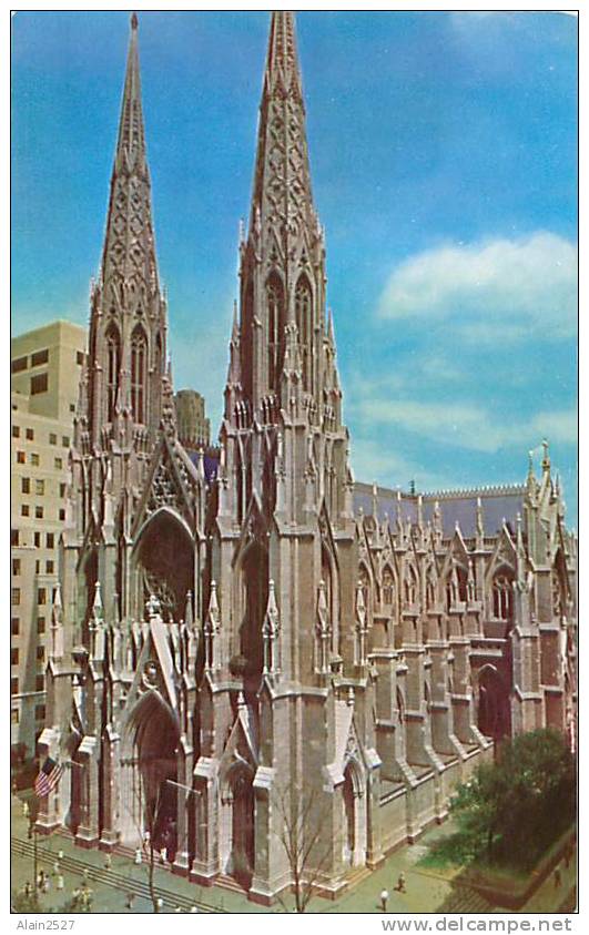 NEW-YORK - St Patrick's Cathedral (Herbco Card Co, N° P111) - Autres & Non Classés