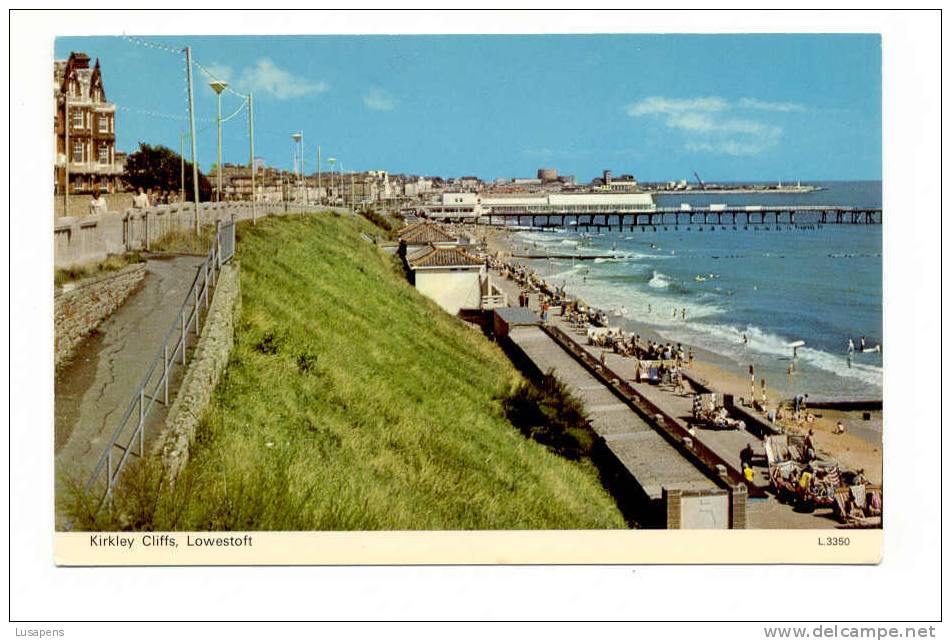 OLD FOREIGN 2438- UNITED KINGDOM - ENGLAND - KIRKLEY CLIFFS, LOWERSTOFT - Lowestoft