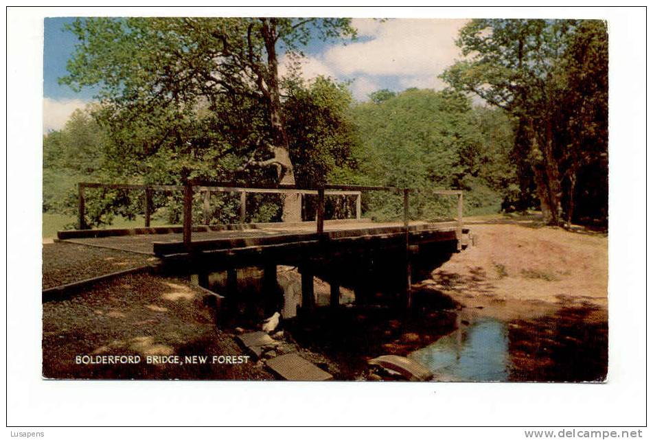 OLD FOREIGN 2465 - UNITED KINGDOM -  ENGLAND - BOLDEFORD BRIDGE, NEW FOREST - Altri & Non Classificati