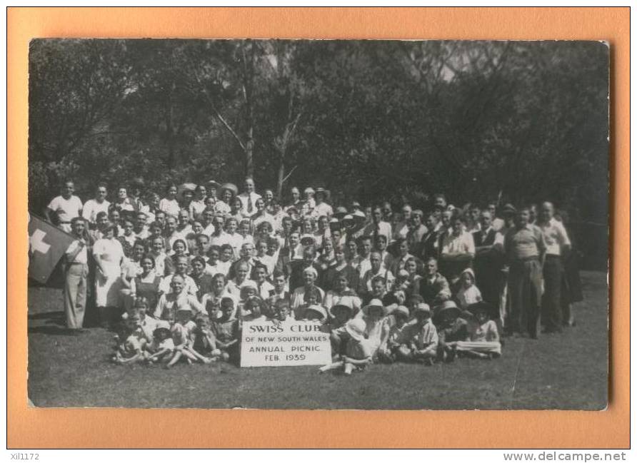 E941 Swiss Club Of New South Wales Annual Picnic Februar 1950. - Otros & Sin Clasificación