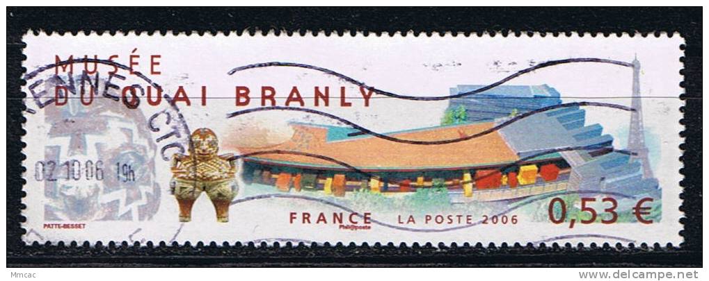 #3717 - France/Musée Du Quai Branly Yvert 3937 Obl - Museen