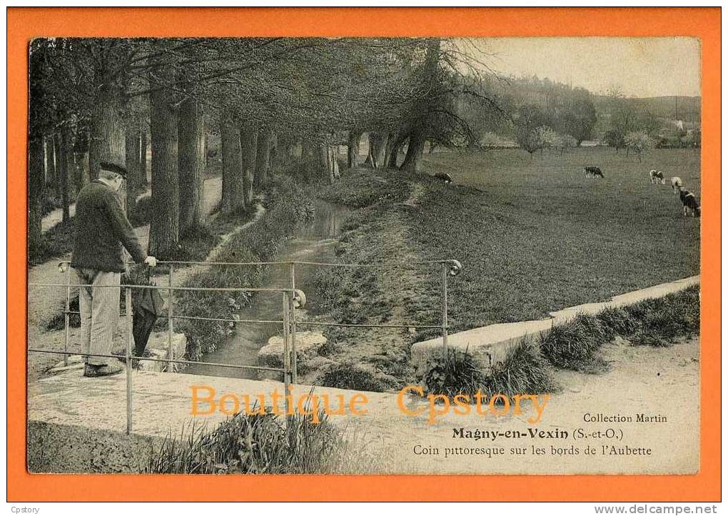 95 - MAGNY En VEXIN - Coin Pittoresque Sur Les Bords De L´Aubette - Magny En Vexin