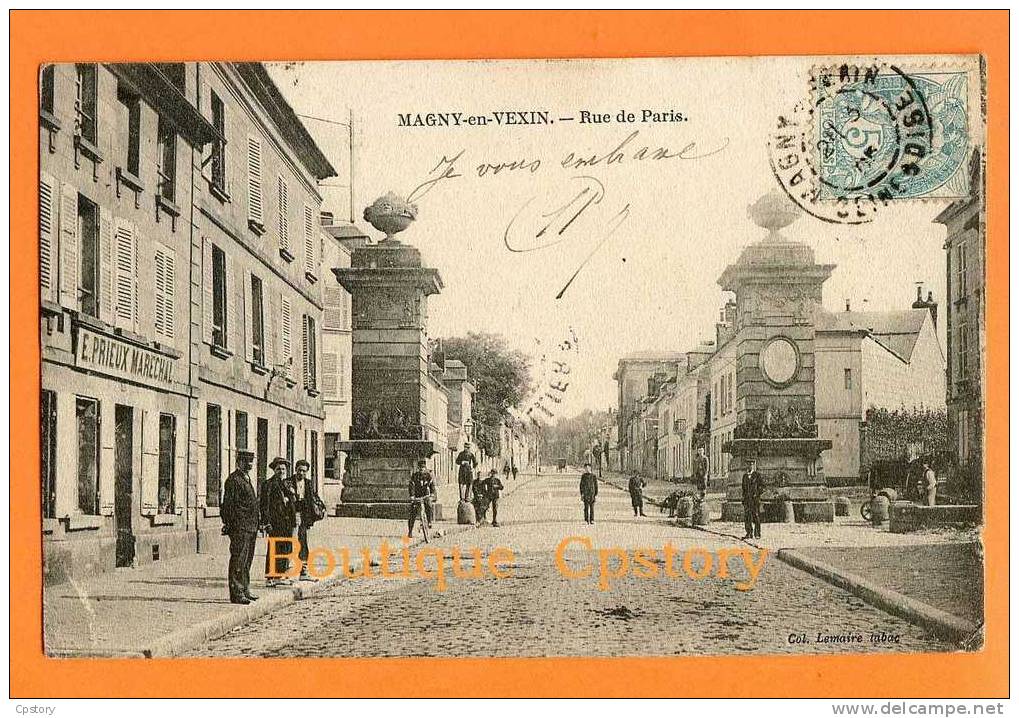 95 - MAGNY En VEXIN - Rue De Paris - Magny En Vexin