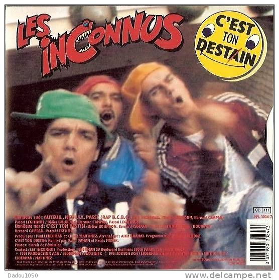 LES INCONNUS - Autres & Non Classés