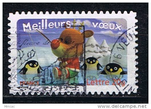 #3751 - France/Meilleurs Vœux, Adhésif Yvert 3987 Obl - Nouvel An