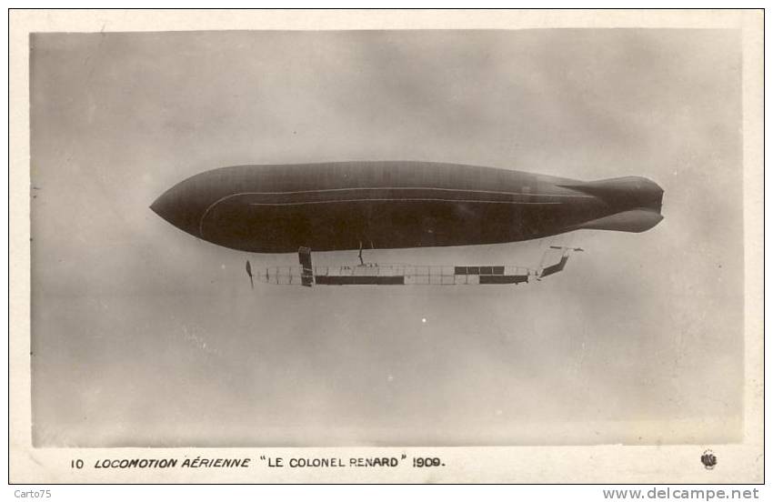 Dirigeables - Aérostation - Colonel Renard - Airships