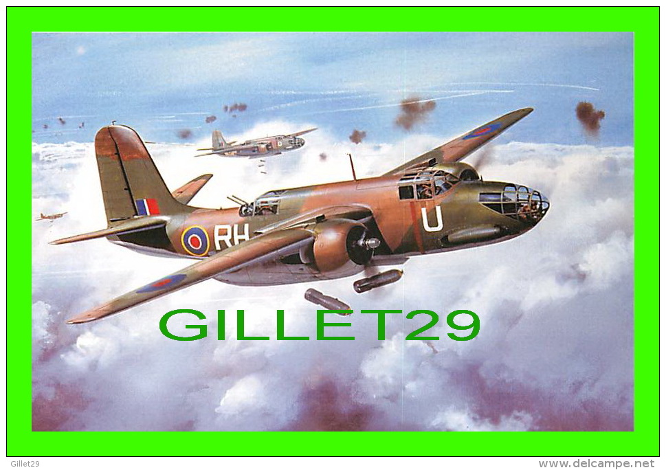 AVIONS - CHASSEUR BOMBARDIER LAISSANT TOMBER DES BOMBES - RH - U - ORIENTAL CITY PUB GROUP LTD ISSUED - - 1939-1945: 2ème Guerre