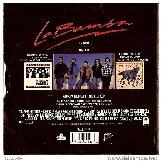 LOS LOBOS La Bamba - Musica Di Film
