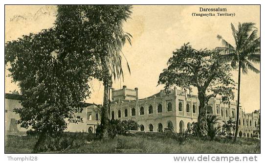 DARESALAM - Tanganyika Territory - Palais - Tanzanie