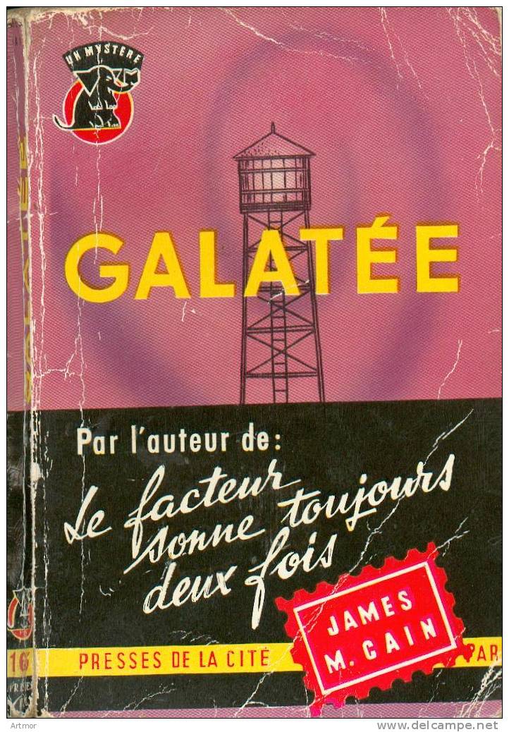 UN MYSTERE N° 165 - 1954 - CAIN - GALATEE - Presses De La Cité