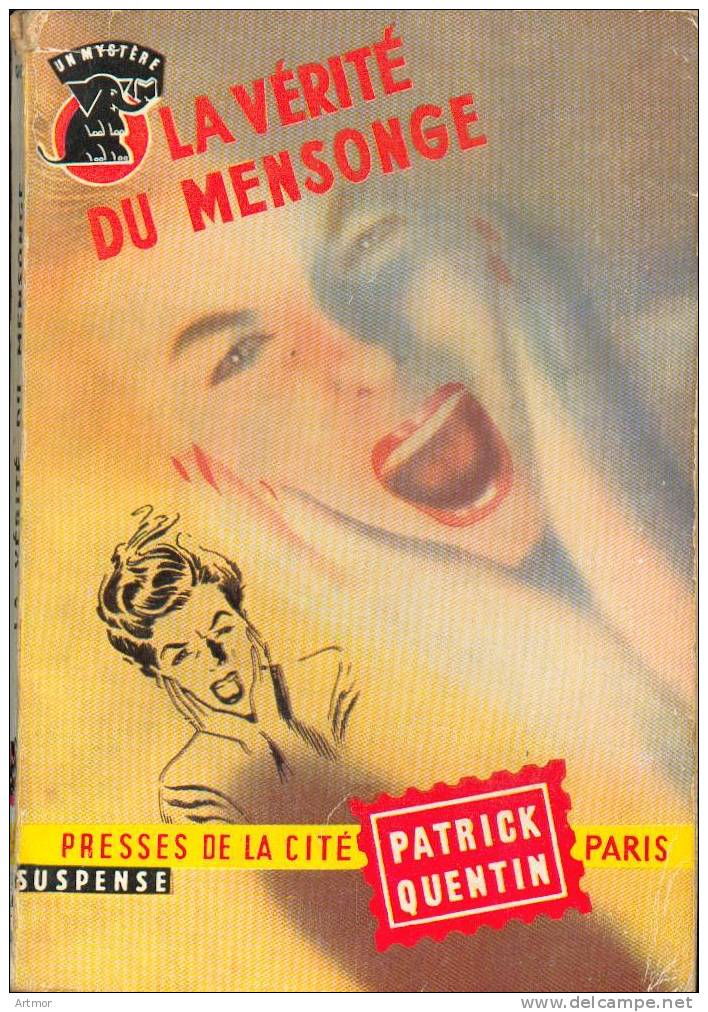 UN MYSTERE N° 255 - 1956 - QUENTIN - LA VERITE DU MENSONGE - Presses De La Cité