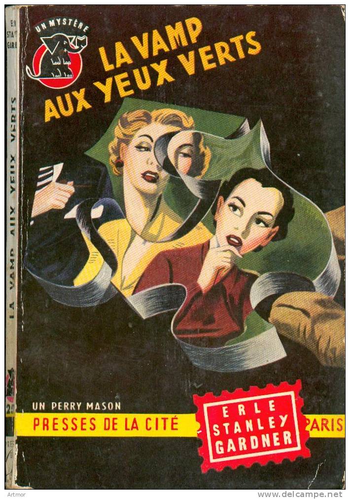 UN MYSTERE N° 257 - 1956 - GARDNER - LA VAMP AUX YEUX VERTS - Presses De La Cité