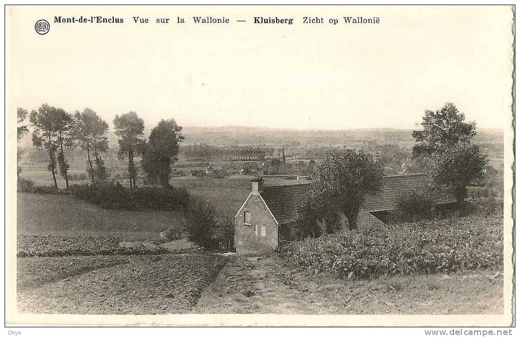 MONT DE L'ENCLUS / KLUISBERG - VUE SUR LA WALLONIE - Mont-de-l'Enclus