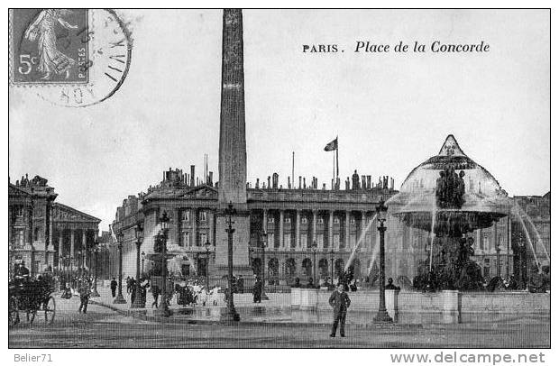 75 / Paris. Place De La Concorde - Places, Squares