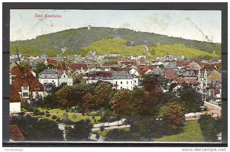 SELTEN!! BAD NAUHEIM * GESAMTANSICHT * 1910 *!! - Bad Nauheim