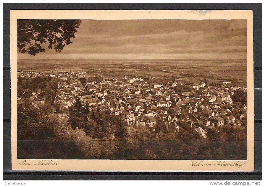 SELTEN!! BAD NAUHEIM * TOTALANSICHT VOM JOHANNISBERG * 1910 *!! - Bad Nauheim