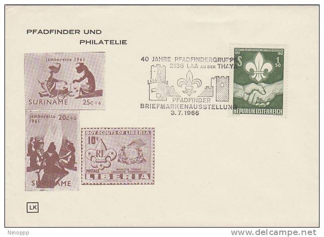 Austria-1966 40 Years Of Scout Philately Souvenir Cover - Other & Unclassified