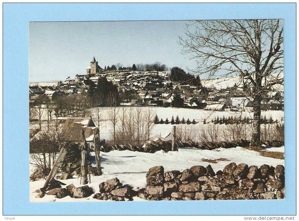 CPM -Laguiole - Vue Générale Sous La Neige - 12 - Aveyron - Laguiole