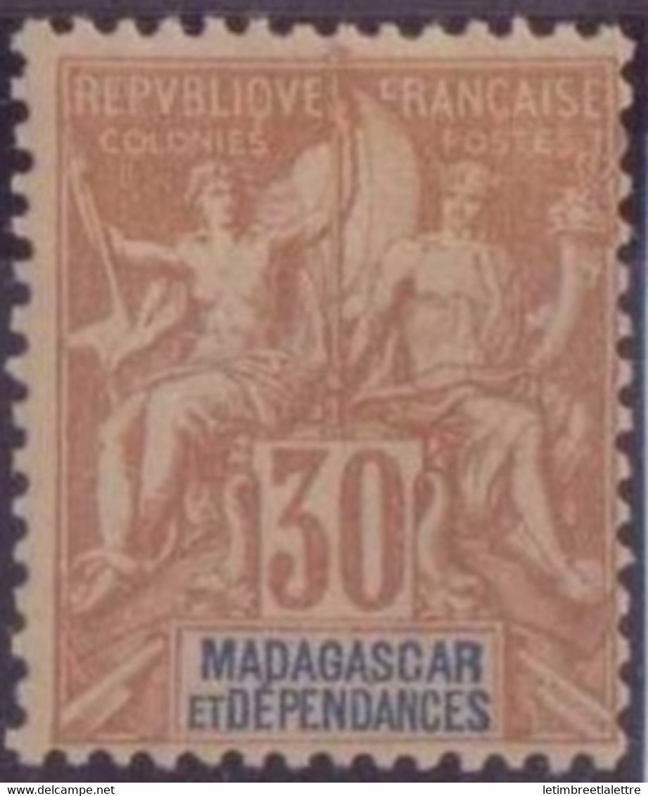 ⭐ Madagascar - YT N° 36 * - Neuf Avec Charnière - 1896 / 1899 ⭐ - Other & Unclassified