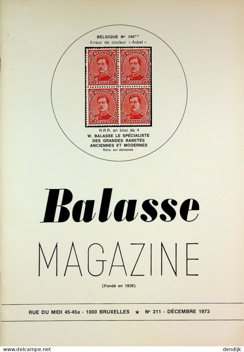 Balasse Magazine 211 - Französisch (ab 1941)