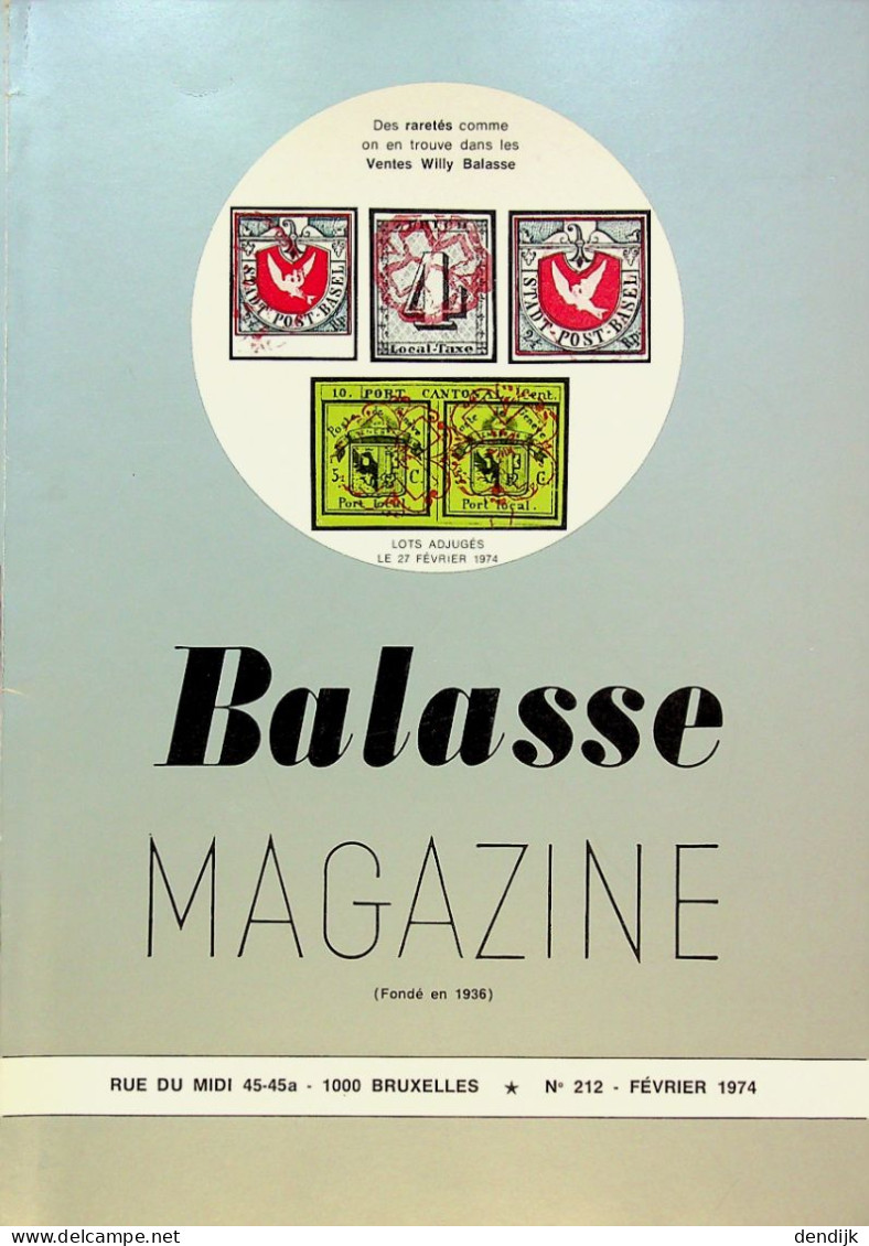 Balasse Magazine 212 - Französisch (ab 1941)
