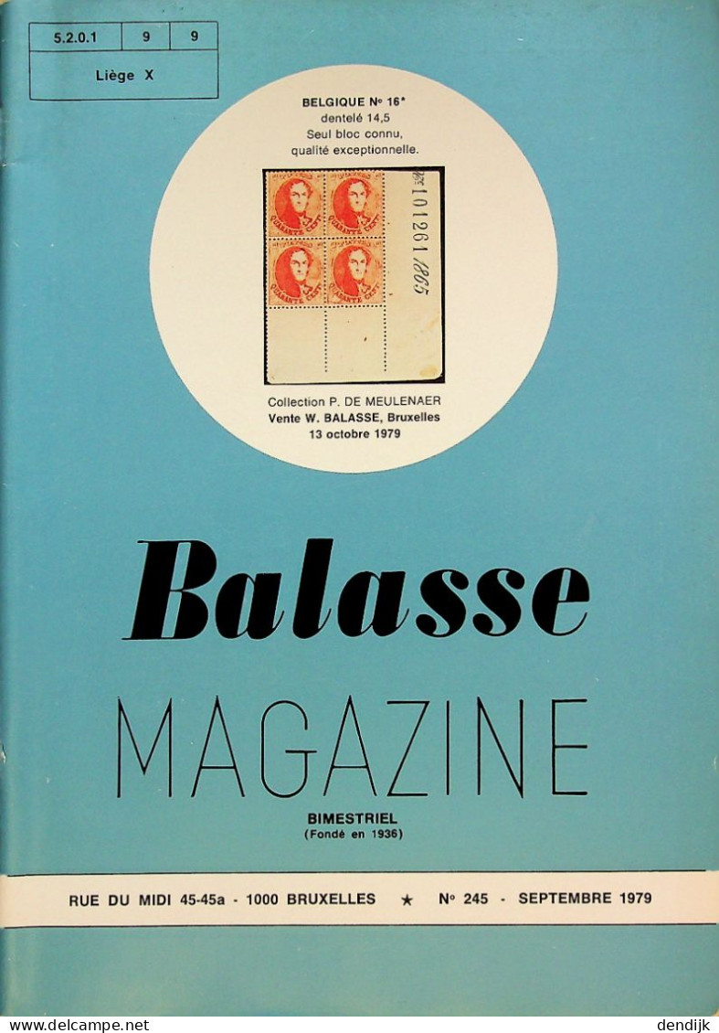 Balasse Magazine 245 - French (from 1941)