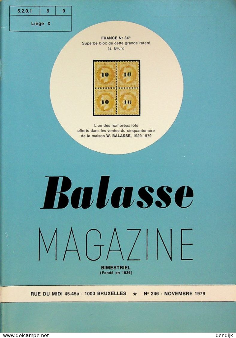 Balasse Magazine 246 - Französisch (ab 1941)