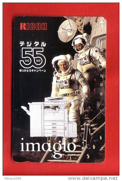 Japan Japon  Telefonkarte Phonecard -  Weltraum Space  Espace - Espace