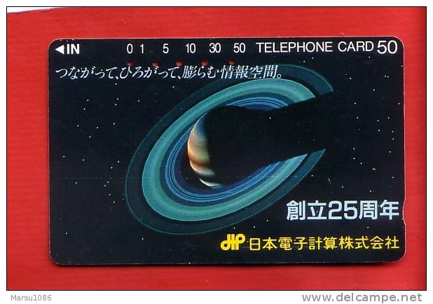 Japan Japon  Telefonkarte Phonecard -  Weltraum Space  Espace - Spazio