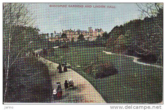 Angleterre, Boscombe Gardens And Linden Hall, Hampstead 1909 - Sonstige & Ohne Zuordnung