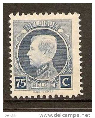 Belgie COB 213A ** - 1921-1925 Small Montenez