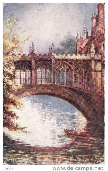 Angleterre, Cambridge 1910, Postcard From Cambridge To South Africa - Cambridge