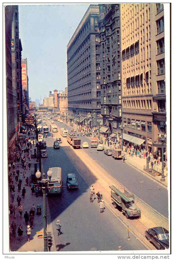 US-67 : CHICAGO : Looking North On State Street - Denver