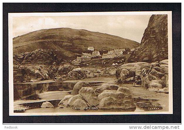 Raphael Tuck Postcard Tresaith Village Cardiganshire Wales - Ref 390 - Cardiganshire