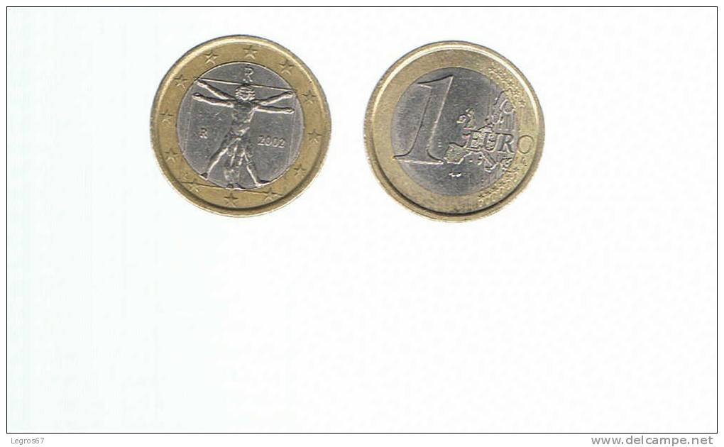 PIECE 1 EURO ITALIE 2002 - Italien