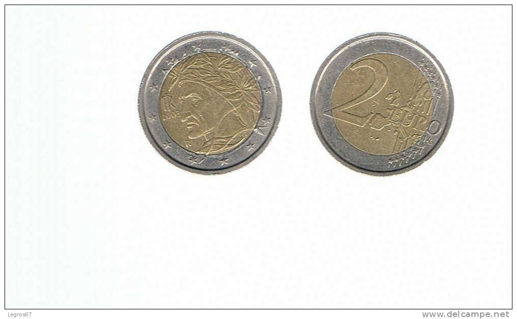 PIECE 2 EURO ITALIE 2003 - TYPE B - Italie